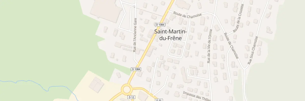Plan du 101 Grande Rue à Saint-Martin-du-Frêne
