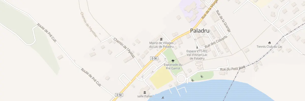 Plan du 342 Rue de la Morgerie à Villages du Lac de Paladru