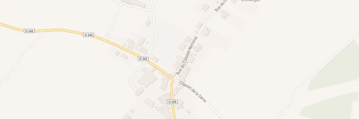 Plan du 3 Rue du Colosse Remond à Offlanges