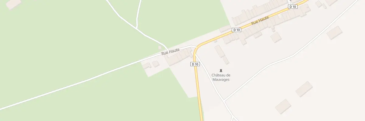 Plan du 49B Rue Haute à Mauvages