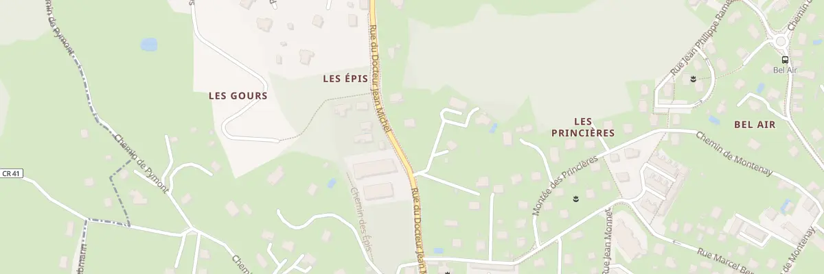 Plan du 740 Rue du Docteur Jean Michel à Lons-le-Saunier