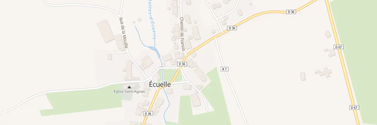 Plan du 1 Rue de la Gravotte à Écuelle
