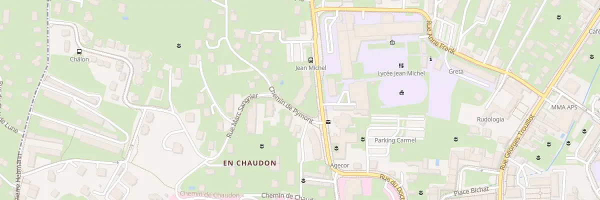 Plan du 2 Che de Pymont à Lons-le-Saunier