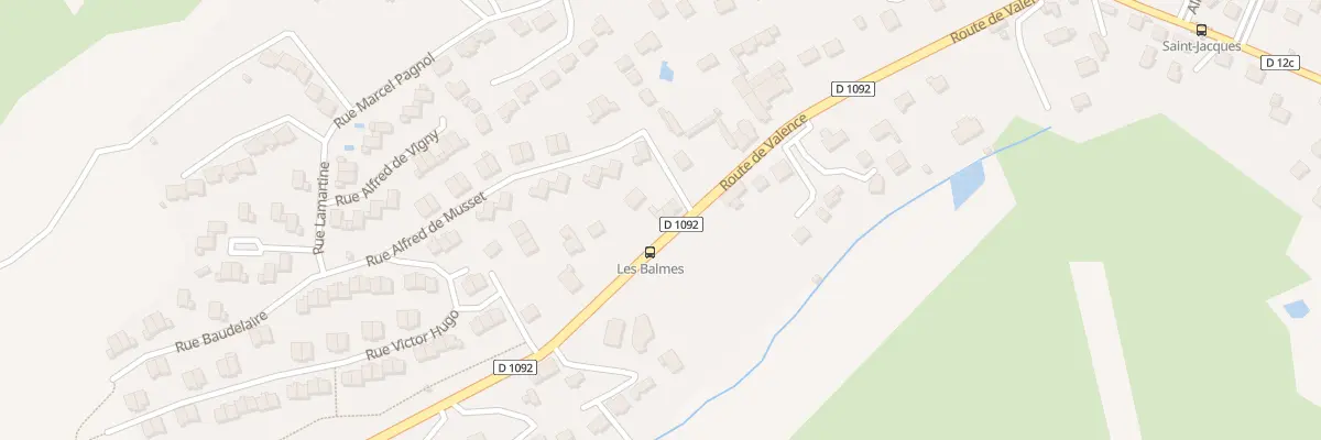 Plan du 349 Rte de Valence à Moirans