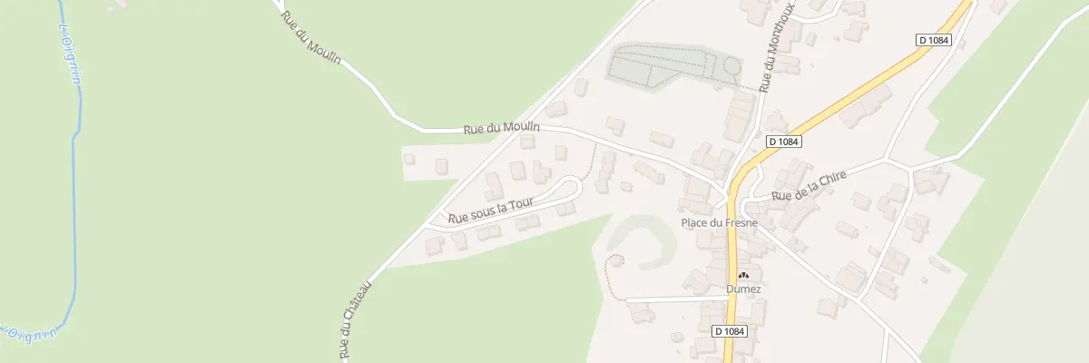 Plan du 9 Rue Sous la Tour à Saint-Martin-du-Frêne