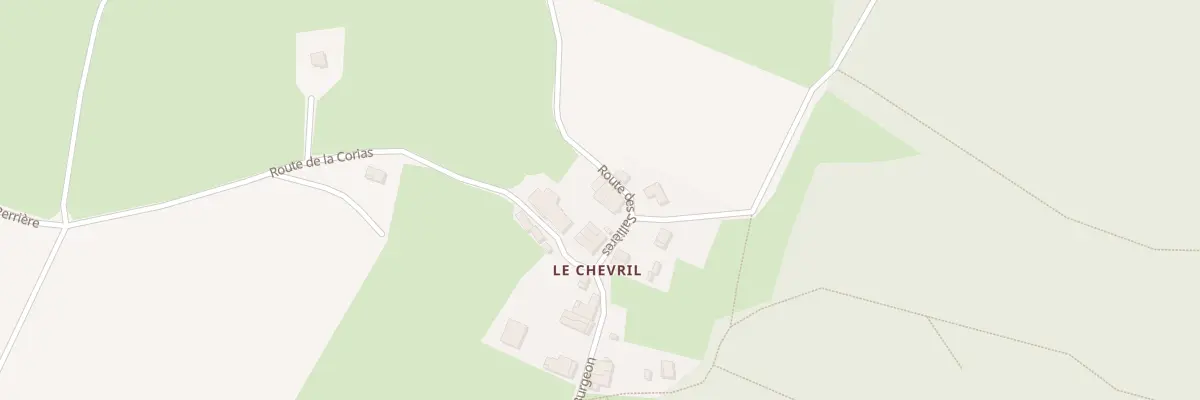 Plan du 91 Rte des Sallières à Vieu-d’Izenave