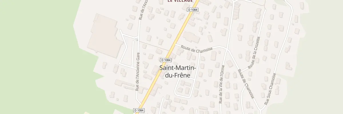 Plan du 93 Gr Grande Rue à Saint-Martin-du-Frêne