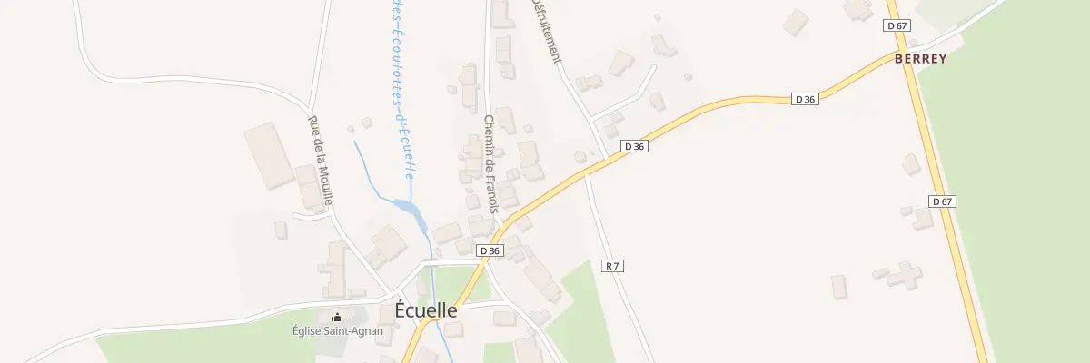 Plan du 2 Rue de la Gravotte à Écuelle