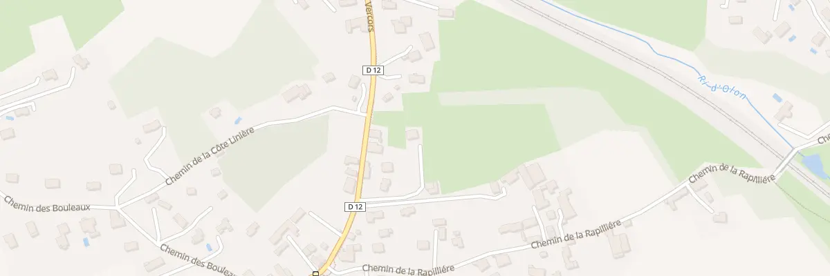 Plan du 41 Rte du Vercors à Saint-Cassien