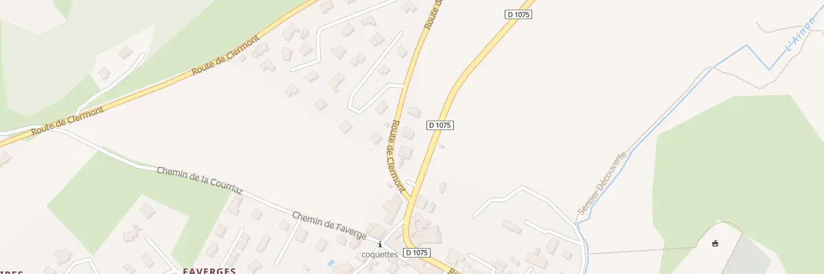 Plan du 74 Rte de Clermont à Chirens
