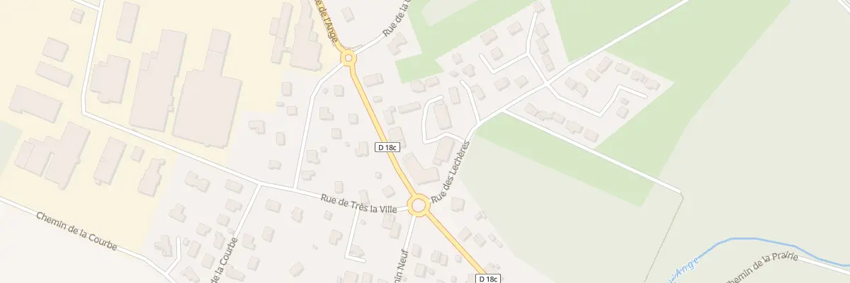 Plan du 87D Rue des Léchères à Brion