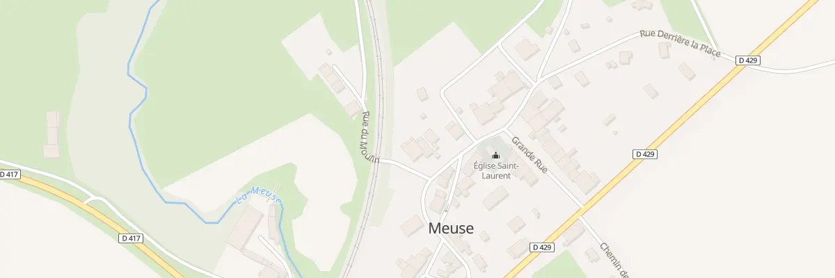 Plan du 9 Rue Saint Laurent à Val-de-Meuse