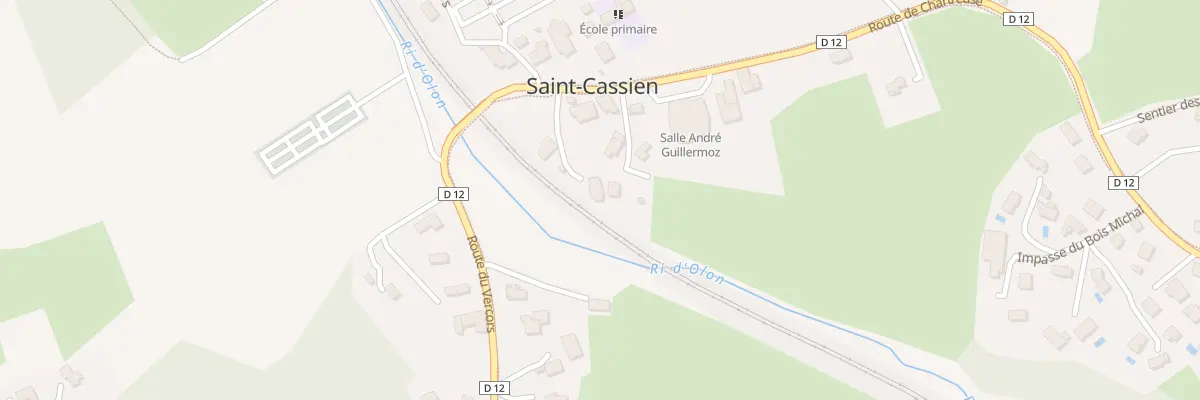 Plan du 6 Rte de Chartreuse à Saint-Cassien