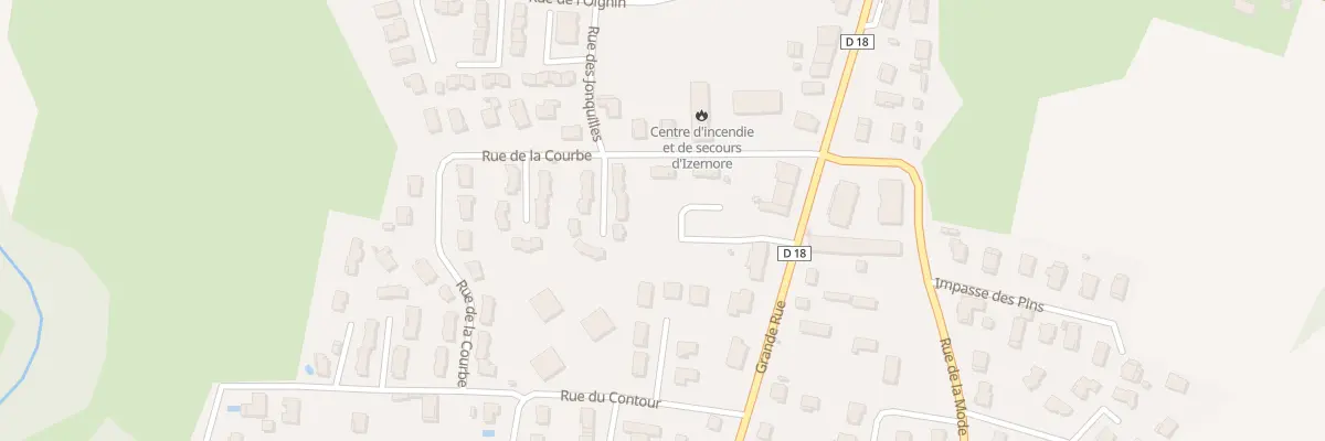 Plan du 340 Imp des Clématites à Izernore