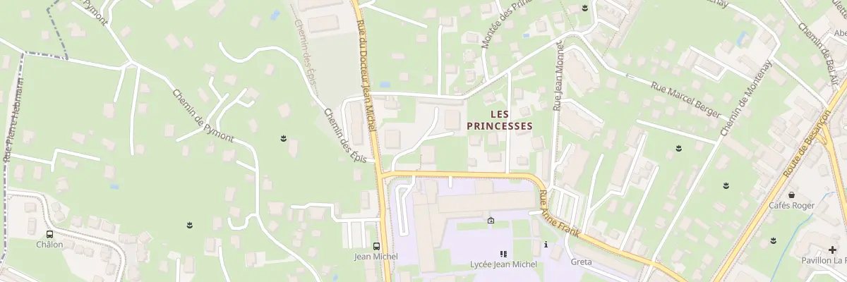 Plan du 520C Rue du Docteur Jean Michel à Lons-le-Saunier