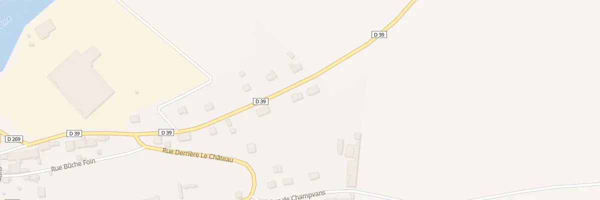 Plan du 12 Rte de Velet à Apremont
