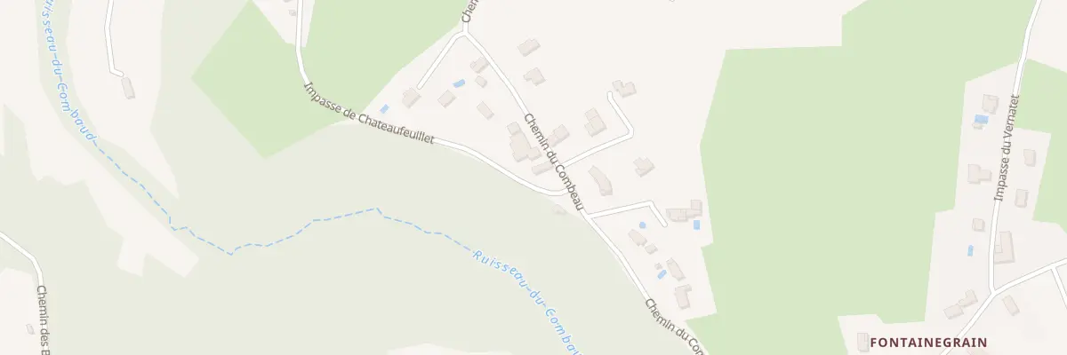 Plan du 524 Che du Combeau à Saint-Ondras