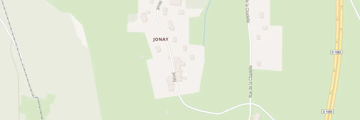 Plan du 245 Jonay à Plainoiseau