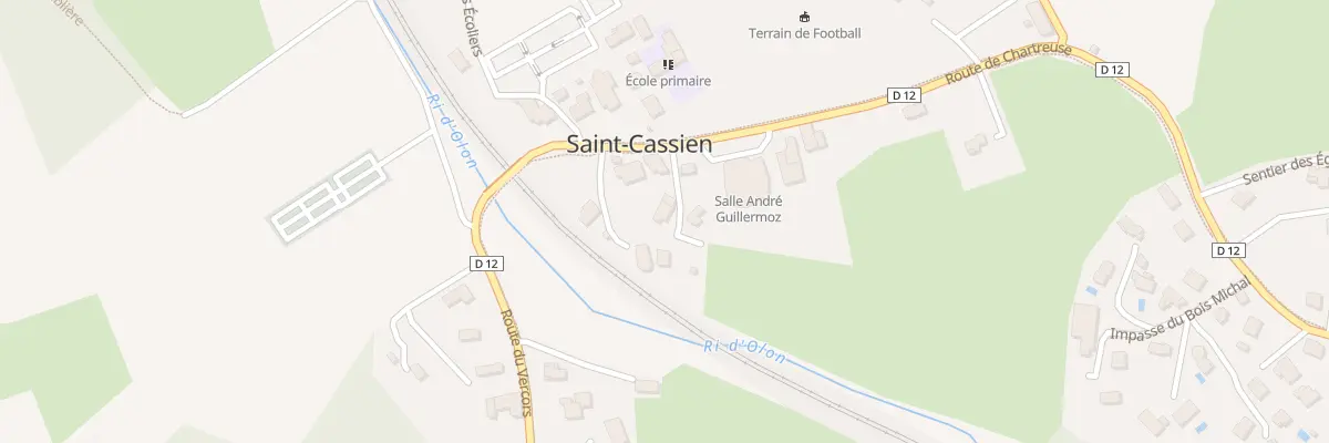 Plan du 14 Rte de Chartreuse à Saint-Cassien
