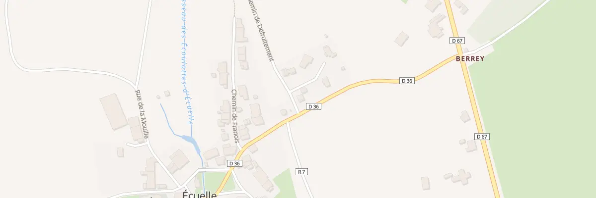 Plan du 1 Lot du Bourg à Écuelle