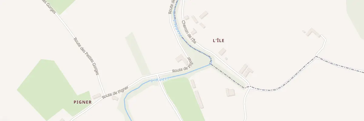 Plan du 655 Rte de Pigner au Bouchage