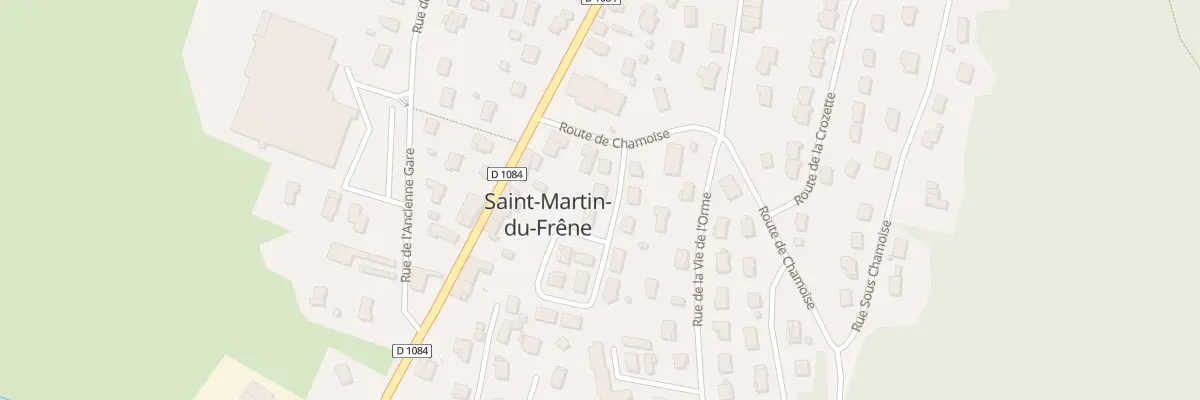 Plan du 2 Rue du Pré Fleuri à Saint-Martin-du-Frêne