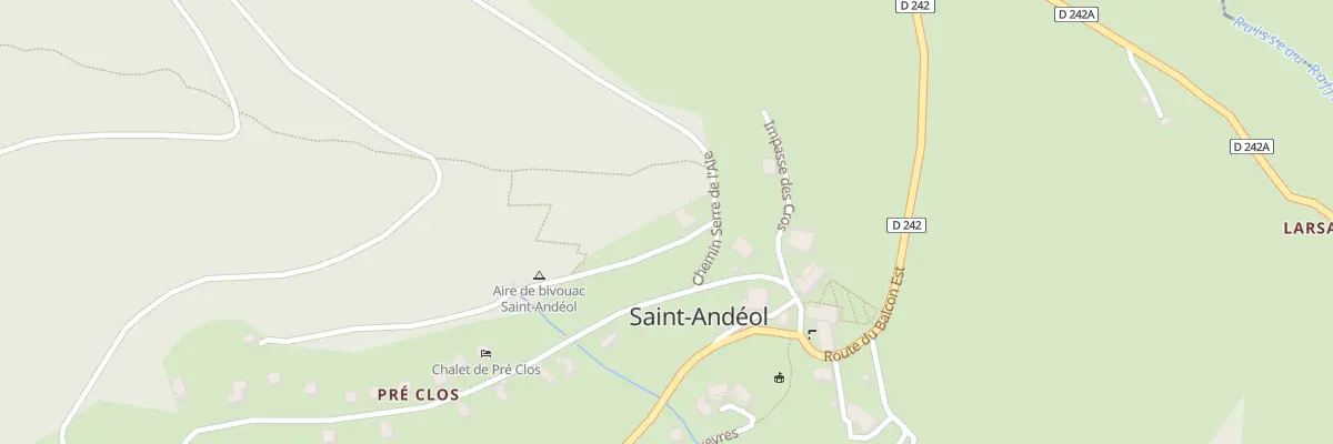 Plan du 81 Che Serre de l’Ale à Saint-Andéol