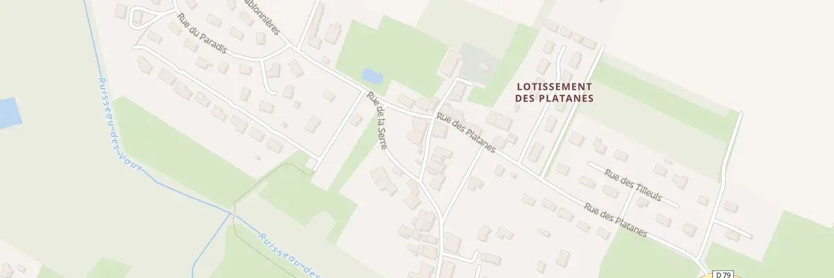 Plan du 3 Rue du Puits à Châtenois