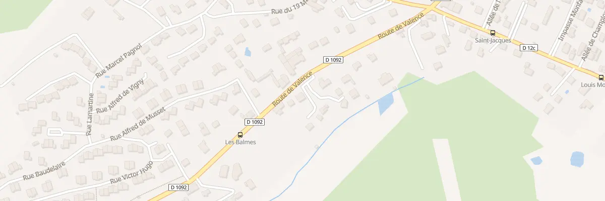 Plan du 269B Rte de Valence à Moirans