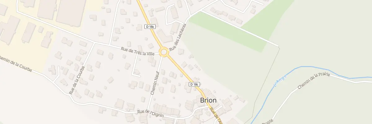 Plan du 246 Rue de l’Ange à Brion