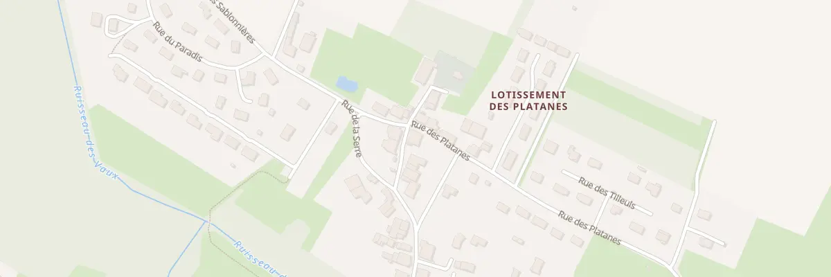 Plan du 4 Rue du Puits à Châtenois