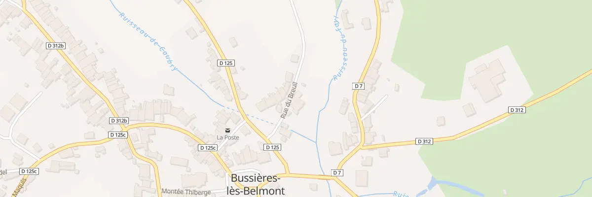 Plan du 6 Rue du Breuil à Champsevraine