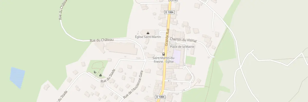 Plan du 30 Gr Grande Rue à Saint-Martin-du-Frêne