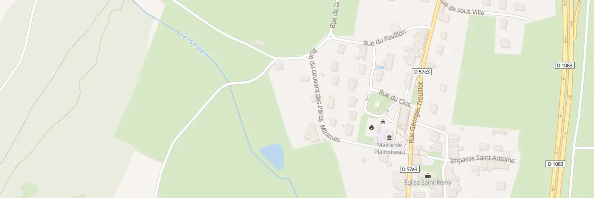 Plan du 195 Rue des Minimes à Plainoiseau