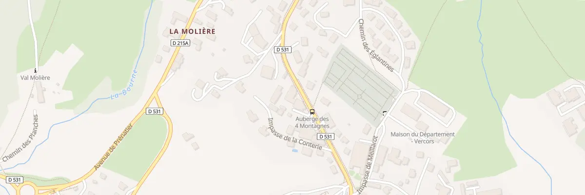 Plan du 591 Av Gen de Gaulle à Villard-de-Lans