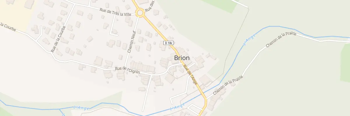Plan du 125 Rue de l’Ange à Brion