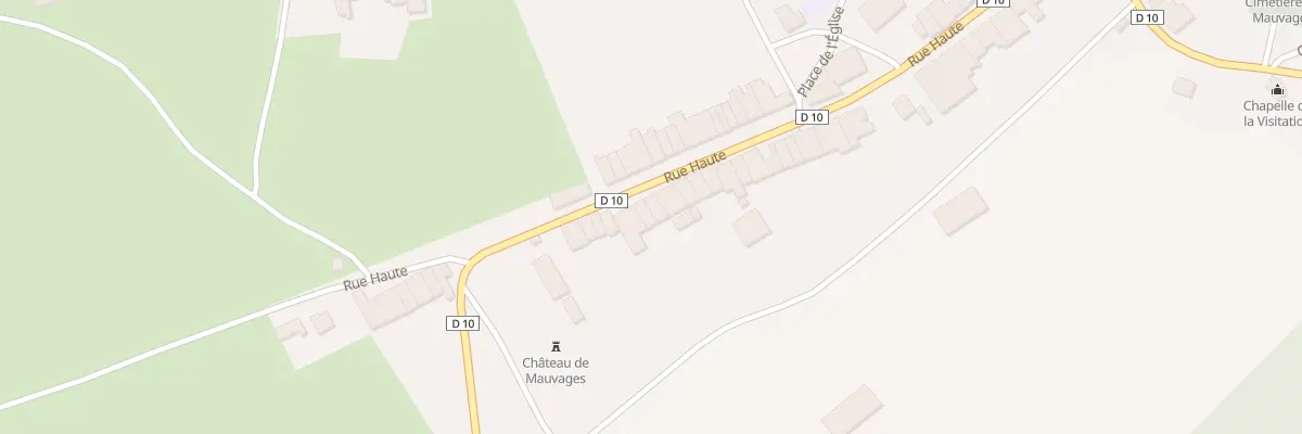 Plan du 39 Rue Haute à Mauvages