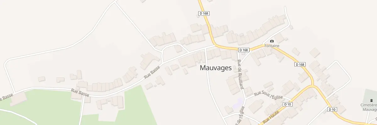 Plan du 27 Rue Basse à Mauvages