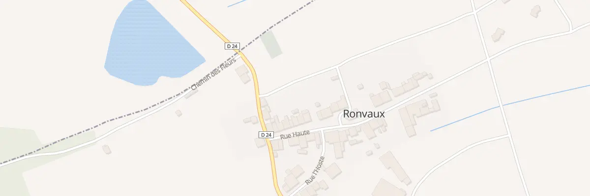 Plan du 4 Rue Haute à Ronvaux