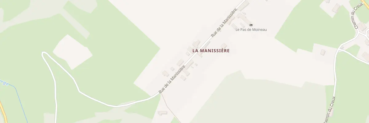 Plan du 468 Rue de la Manissiere à Lhuis
