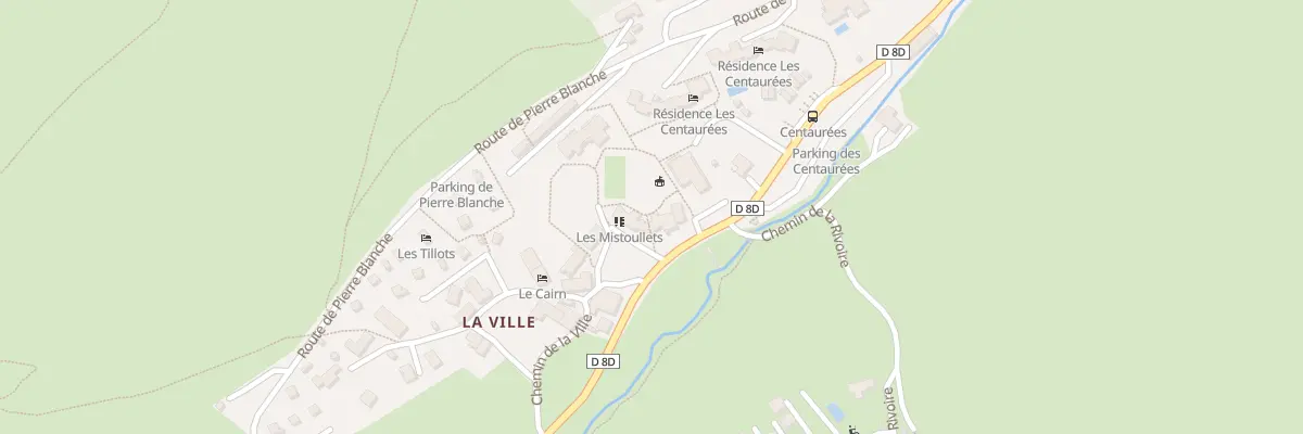 Plan du 5383 La Ville à Gresse-en-Vercors