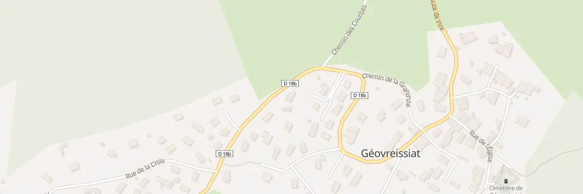 Plan du 912 Rte de Géovreissiat à Béard-Géovreissiat