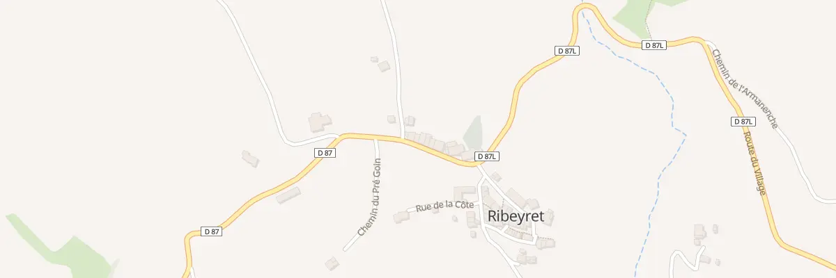 Plan du 5071 Le Village à Ribeyret