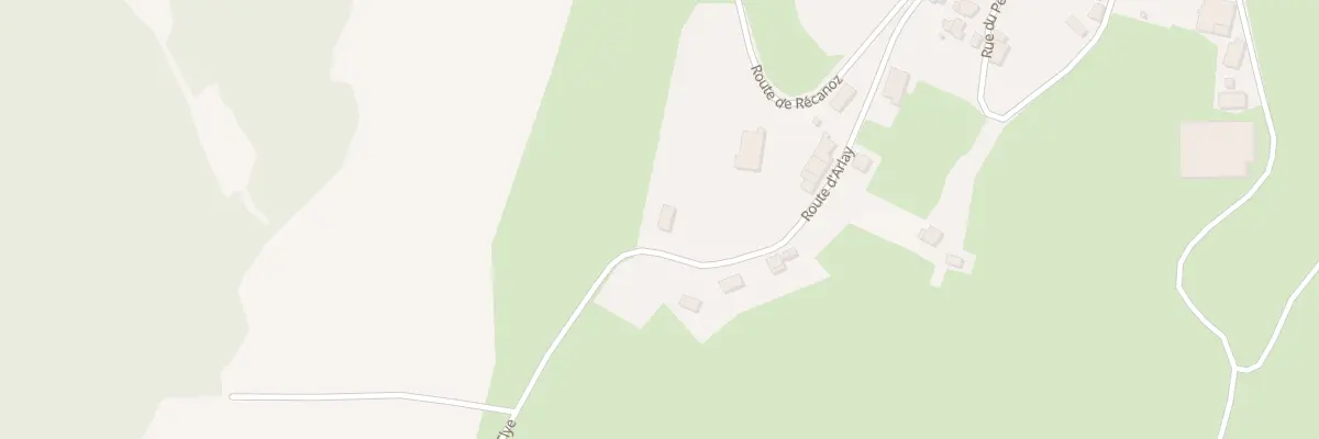 Plan du 347 Rte d’Arlay à Mantry