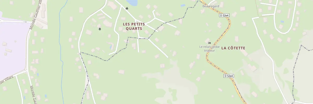 Plan du 191 Che des Petits Quarts à Montaigu