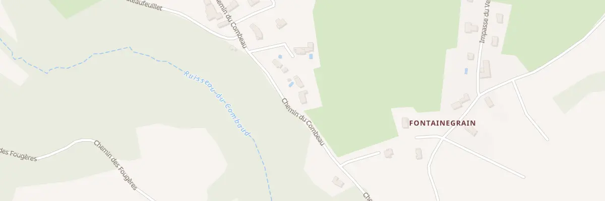 Plan du 709 Che du Combeau à Saint-Ondras