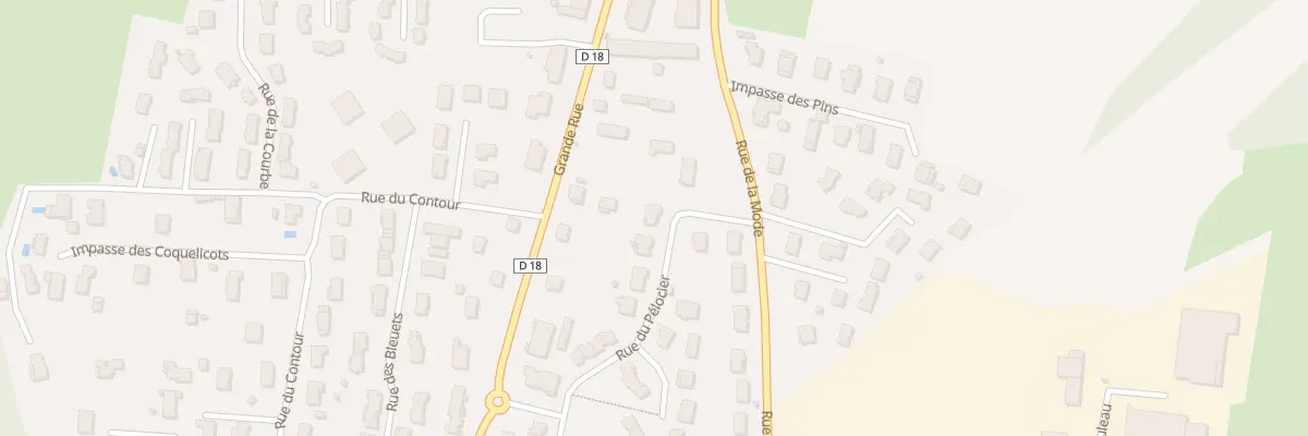 Plan du 74 Rue du Pelocier à Izernore