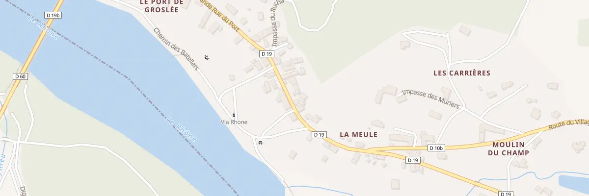 Plan du 356 Rue Grande Rue du Port à Groslée-Saint-Benoit