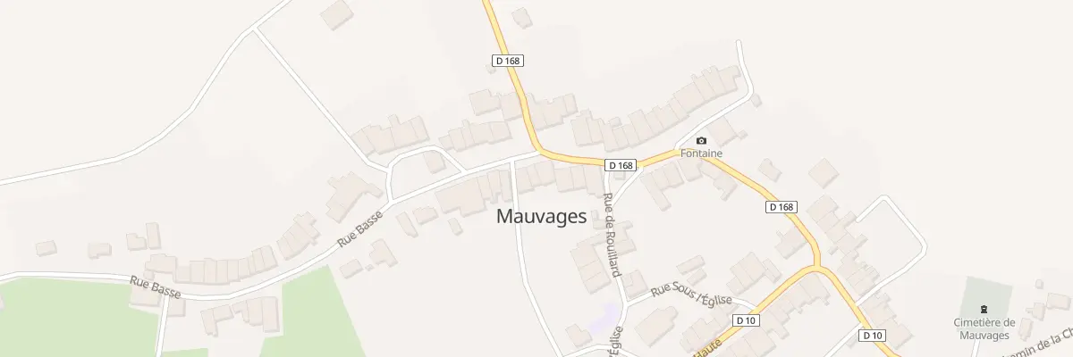 Plan du 17 Rue Basse à Mauvages