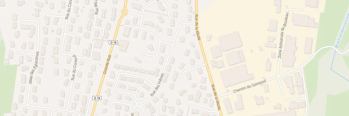 Plan du 139 Rue des Frênes à Izernore